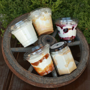 Йогурт з буйволиного молока 230 г (у пластику)